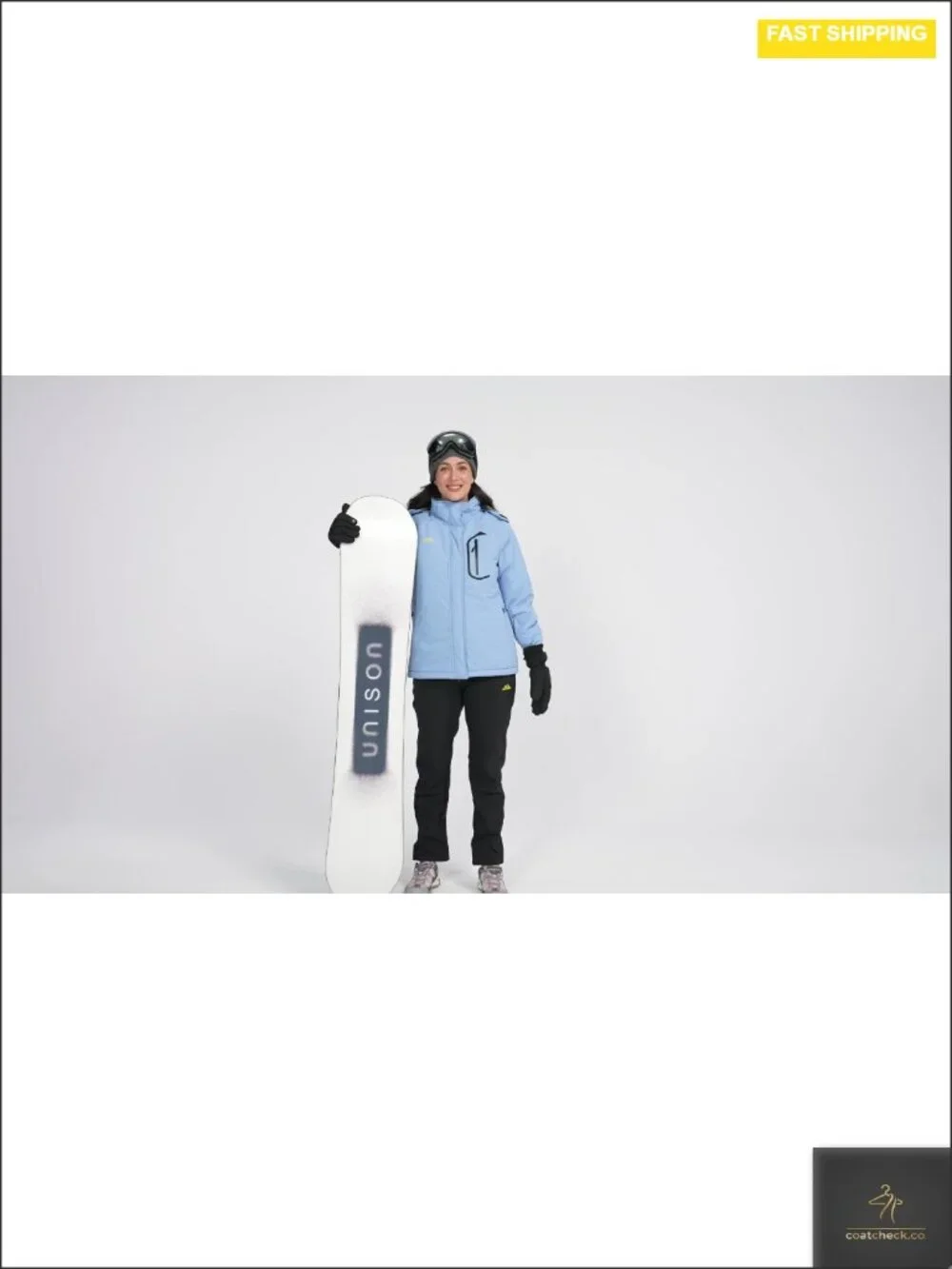Waterproof Insulated Ski Jacket Fleece Lining Snowboarding Winter Coat